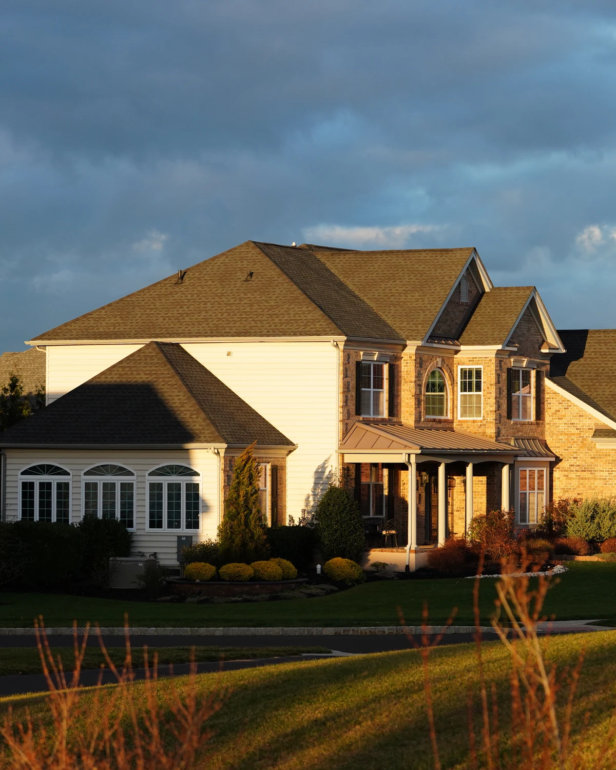 Traditional neighborhood home representing Homewood residential character